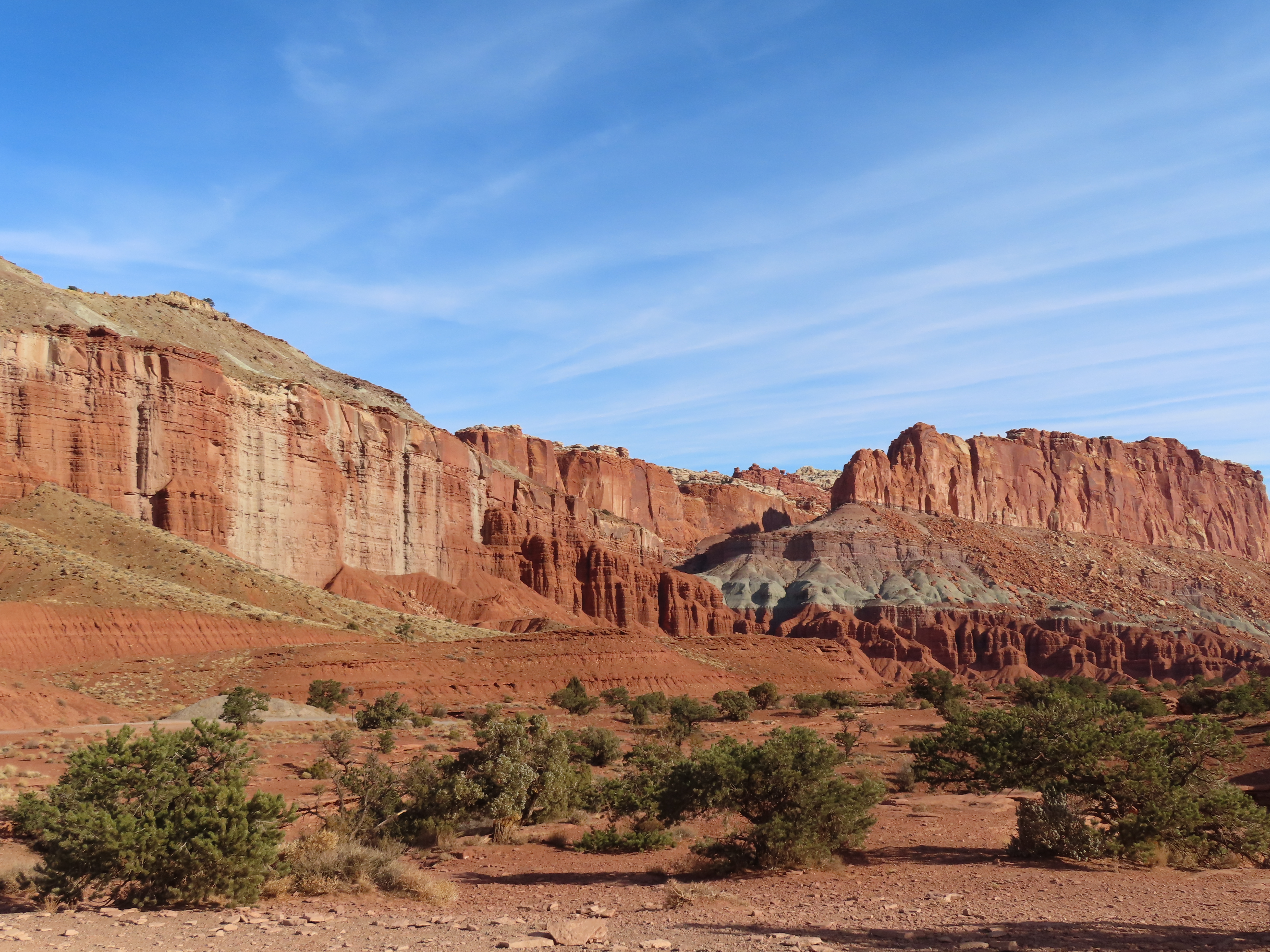 Sandstone Wall - Capitol Reef, UT